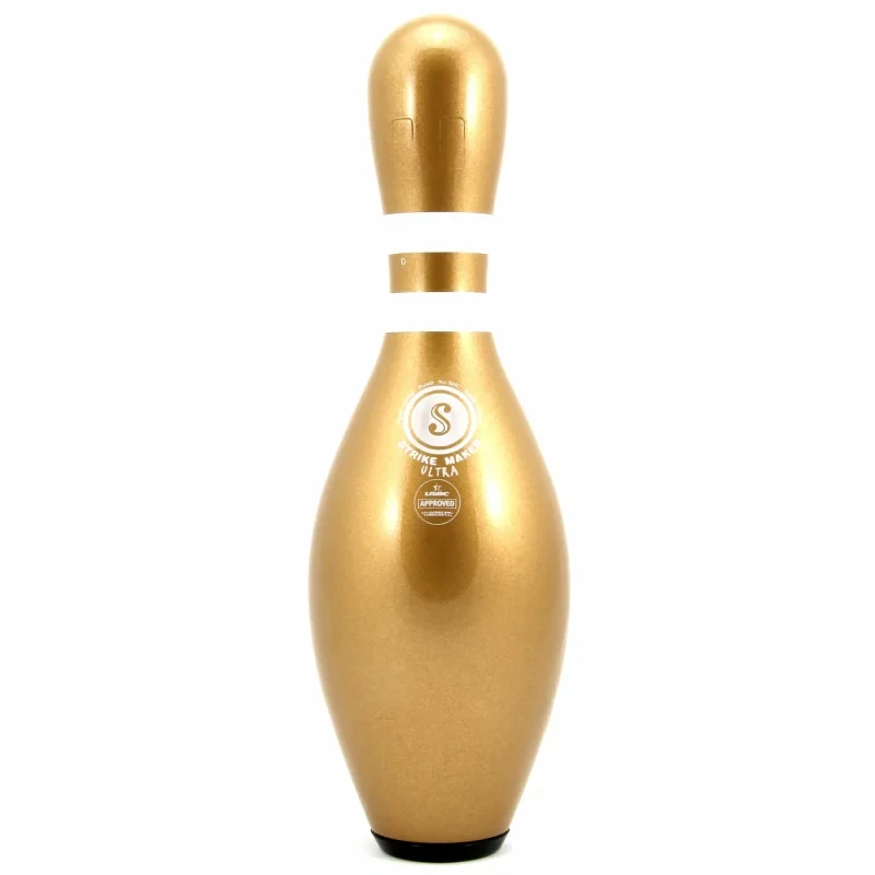 Originální bowlingová kuželka - barva zlatá.