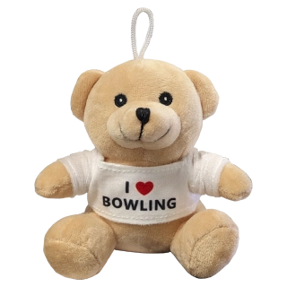 Teddy bear - I love bowling 