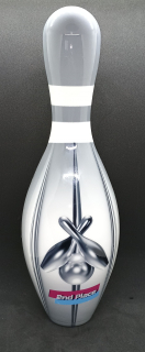 Pohár bowlingová kuželka - barva stříbrná 2.místo